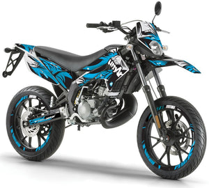 Dekor kit Derbi Senda xtreme 50cc 2011-2017 Army Runz | Motorradaufkleber | Personalisierung 50cc | armysctv