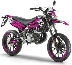 Dekor kit Derbi Senda xtreme 50cc 2011-2017 Army Runz | Motorradaufkleber | Personalisierung 50cc | armysctv