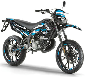 Dekor kit Derbi Senda xtreme 50cc 2011-2017 Armee SX | Motorradaufkleber | Personalisierung 50cc | armysctv