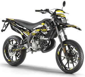 Dekor kit Derbi Senda xtreme 50cc 2011-2017 Armee SX | Motorradaufkleber | Personalisierung 50cc | armysctv