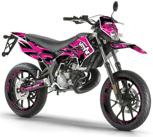 Dekor kit Derbi Senda xtreme 50cc 2011-2017 Armee Geschwindigkeit | Motorradaufkleber | Personalisierung 50cc | armysctv