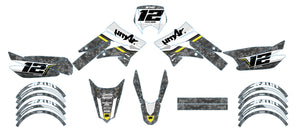 Dekor kit Derbi Senda xtreme 50cc 2011-2017 Armee Kriegführung | Motorradaufkleber | Personalisierung 50cc | armysctv