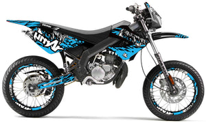 Dekor kit Derbi Senda xtreme 50cc 2006-2010 Armee Augen | Motorradaufkleber | Personalisierung 50cc | armysctv
