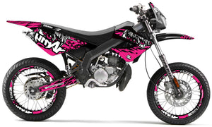 Dekor kit Derbi Senda xtreme 50cc 2006-2010 Armee Augen | Motorradaufkleber | Personalisierung 50cc | armysctv