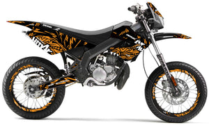 Dekor kit Derbi Senda xtreme 50cc 2006-2010 Army Feather | Motorradaufkleber | Personalisierung 50cc | armysctv
