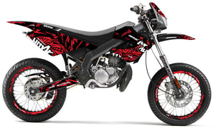 Dekor kit Derbi Senda xtreme 50cc 2006-2010 Army Feather | Motorradaufkleber | Personalisierung 50cc | armysctv