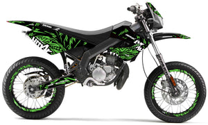 Dekor kit Derbi Senda xtreme 50cc 2006-2010 Army Feather | Motorradaufkleber | Personalisierung 50cc | armysctv