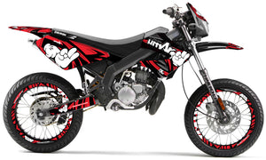 Dekor kit Derbi Senda xtreme 50cc 2006-2010 Army Finger | Motorradaufkleber | Personalisierung 50cc | armysctv