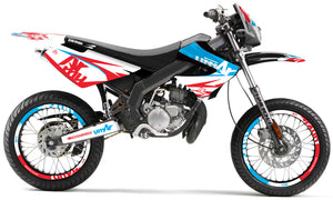Dekor kit Derbi Senda xtreme 50cc 2006-2010 Armee Vermächtnis | Motorradaufkleber | Personalisierung 50cc | armysctv
