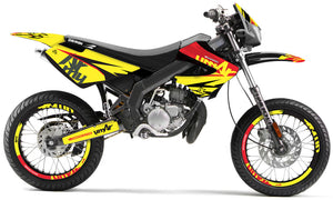 Dekor kit Derbi Senda xtreme 50cc 2006-2010 Armee Vermächtnis | Motorradaufkleber | Personalisierung 50cc | armysctv