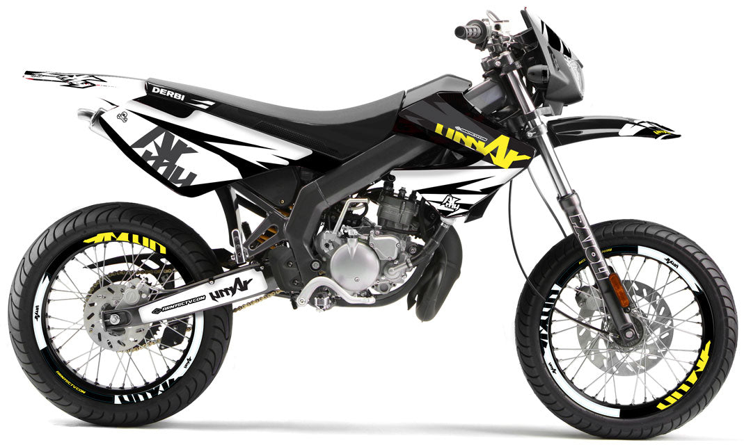 Kit pegatinas Derbi Senda xtreme 50cc 2006-2010 Legado del Ejército | pegatinas para moto | personalización 50cc | armysctv