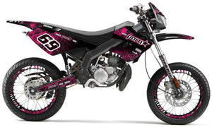 Dekor kit Derbi Senda xtreme 50cc 2006-2010 Pstar | Motorradaufkleber | Personalisierung 50cc | armysctv