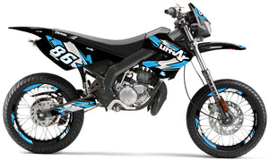 Dekor kit Derbi Senda xtreme 50cc 2006-2010 Army Racing | Motorradaufkleber | Personalisierung 50cc | armysctv