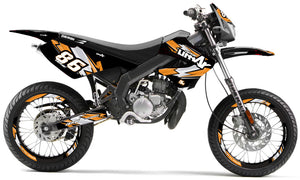 Dekor kit Derbi Senda xtreme 50cc 2006-2010 Army Racing | Motorradaufkleber | Personalisierung 50cc | armysctv