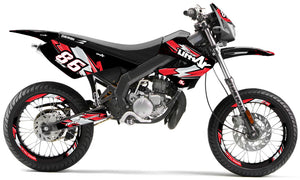Dekor kit Derbi Senda xtreme 50cc 2006-2010 Army Racing | Motorradaufkleber | Personalisierung 50cc | armysctv