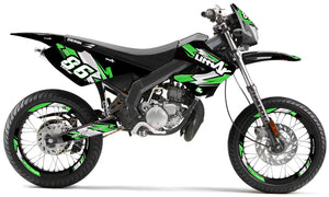 Dekor kit Derbi Senda xtreme 50cc 2006-2010 Army Racing | Motorradaufkleber | Personalisierung 50cc | armysctv