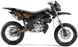 Dekor kit Derbi Senda xtreme 50cc 2006-2010 Army Redrum | Motorradaufkleber | Personalisierung 50cc | armysctv