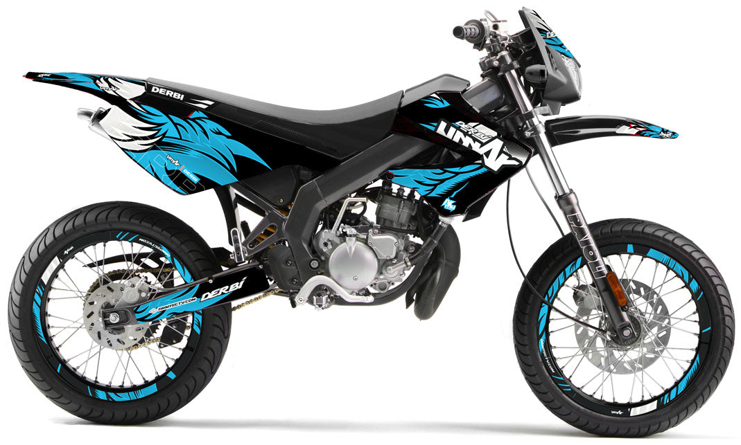 Derbi Senda xtreme 50cc 2006-2010 Graphics kit Army Runz | motorcycle stickers | 50cc customization | armysctv
