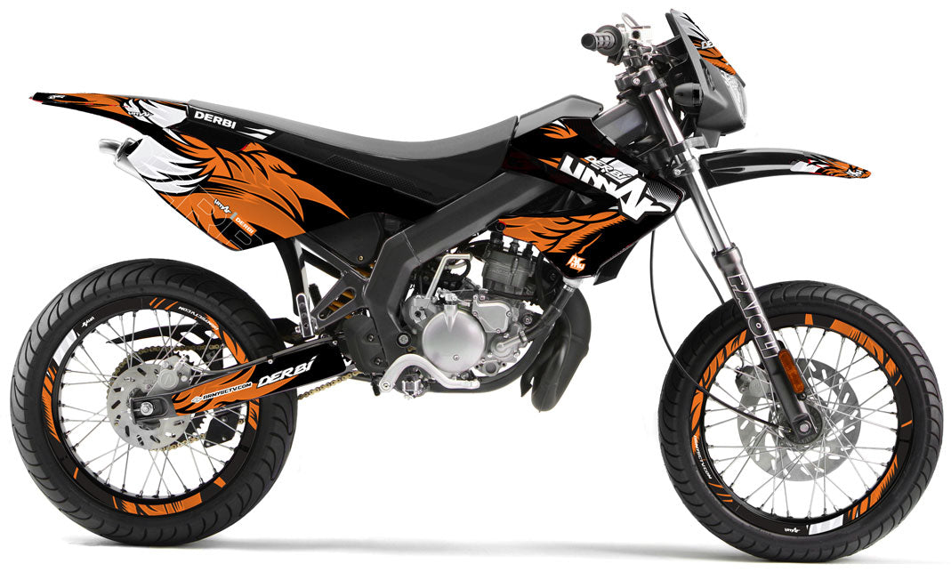 Derbi Senda xtreme 50cc 2006-2010 Graphics kit Army Runz | motorcycle stickers | 50cc customization | armysctv