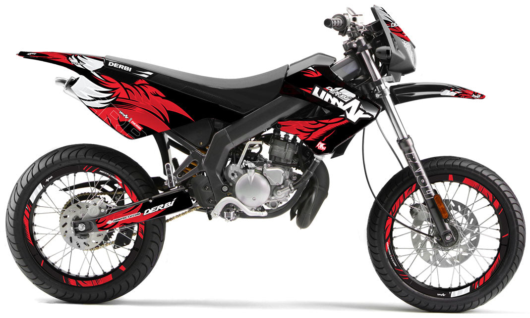 Derbi Senda xtreme 50cc 2006-2010 Graphics kit Army Runz | motorcycle stickers | 50cc customization | armysctv