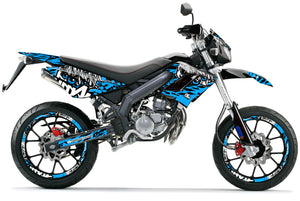 Dekor kit Derbi DRD Racing 50cc Army Eyes | Motorradaufkleber | Personalisierung 50cc | armysctv