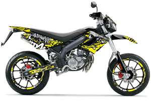 Dekor kit Derbi DRD Racing 50cc Army Eyes | Motorradaufkleber | Personalisierung 50cc | armysctv
