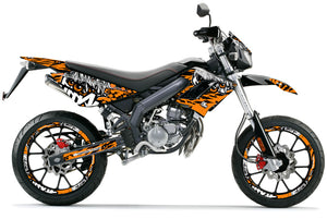 Dekor kit Derbi DRD Racing 50cc Army Eyes | Motorradaufkleber | Personalisierung 50cc | armysctv