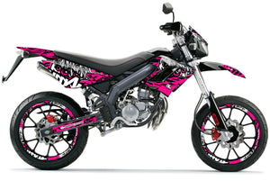 Dekor kit Derbi DRD Racing 50cc Army Eyes | Motorradaufkleber | Personalisierung 50cc | armysctv