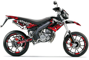 Dekor kit Derbi DRD Racing 50cc Army Eyes | Motorradaufkleber | Personalisierung 50cc | armysctv