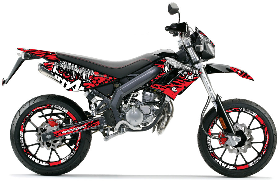 Dekor kit Derbi DRD Racing 50cc Army Eyes | Motorradaufkleber | Personalisierung 50cc | armysctv