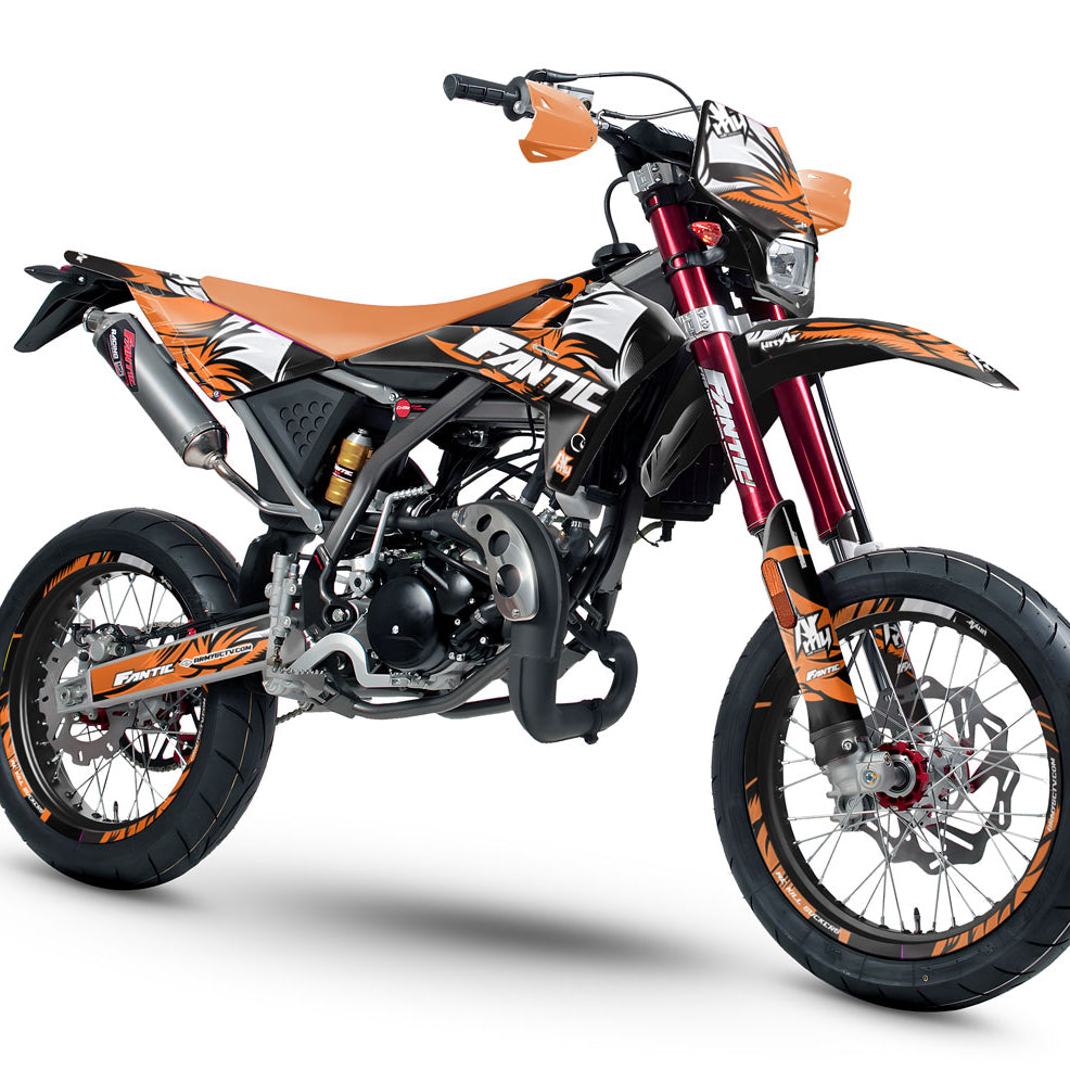 Kit déco Fantic 50cc 2017-2022 Army Runz | autocollants moto | personnalisation 50cc | armysctv