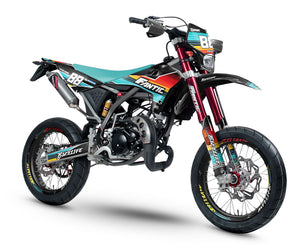 Kit pegatinas Fantic 50cc 2017-2022 Army Bikelife | pegatinas para moto | personalización 50cc | armysctv