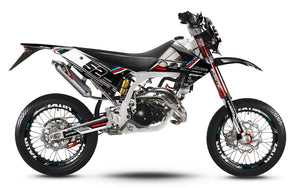 Dekor kit 50cc Fantic Caballero 2013-2016 Schwarze Katze | Motorradaufkleber | 50cc Personalisierung | armysctv