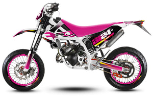 Dekor kit 50cc Fantic Caballero 2013-2016 Hach | Motorradaufkleber | 50cc Personalisierung | armysctv