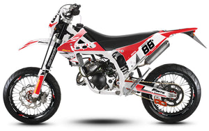 Dekor kit 50cc Fantic Caballero 2013-2016 Armee Vermächtnis | Motorradaufkleber | 50cc Personalisierung | armysctv