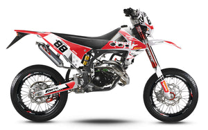 Dekor kit 50cc Fantic Caballero 2013-2016 Armee Vermächtnis | Motorradaufkleber | 50cc Personalisierung | armysctv