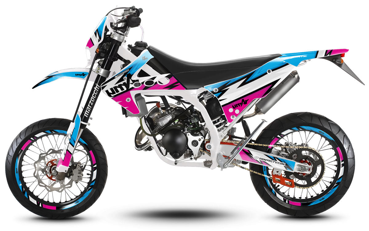 Kit déco 50cc Fantic Caballero 2013-2016 Army Victory | autocollants moto | personnalisation 50cc | armysctv