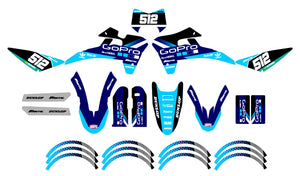 Dekor kit Fantic 50cc 2017-2022 Held | Motorradaufkleber | Personalisierung 50cc | armysctv