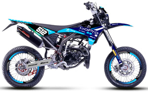 Dekor kit Fantic 50cc 2017-2022 Held | Motorradaufkleber | Personalisierung 50cc | armysctv