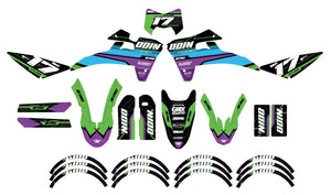 Dekor kit Fantic 50cc 2017-2022 Odin | Motorradaufkleber | Personalisierung 50cc | armysctv