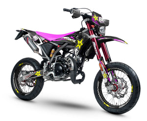 Dekor kit Fantic 50cc 2017-2022 Rockstar | Motorradaufkleber | Personalisierung 50cc | armysctv