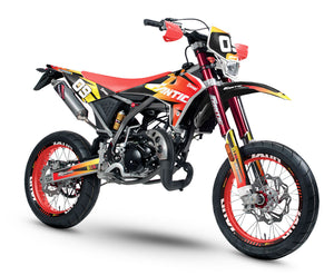 Kit déco Fantic 50cc 2017-2022 Army Blast | autocollants moto | personnalisation 50cc | armysctv