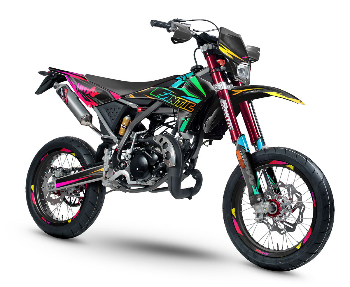 Kit pegatinas Fantic 50cc 2017-2022 Eclipse | pegatinas para moto | personalización 50cc | armysctv