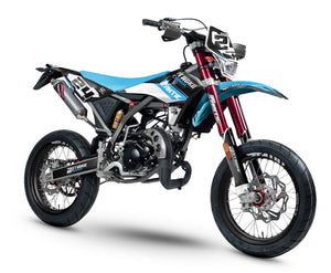 Dekor kit Fantic 50cc 2017-2022 Madness | Motorradaufkleber | Personalisierung 50cc | armysctv