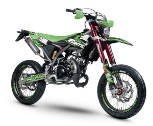 Kit pegatinas Fantic 50cc 2017-2022 Army Runz | pegatinas para moto | personalización 50cc | armysctv