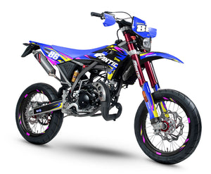 Dekor kit Fantic 50cc 2017-2022 Army Tacker | Motorradaufkleber | Personalisierung 50cc | armysctv