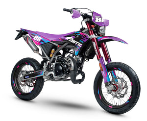 Dekor kit Fantic 50cc 2017-2022 Army Tacker | Motorradaufkleber | Personalisierung 50cc | armysctv