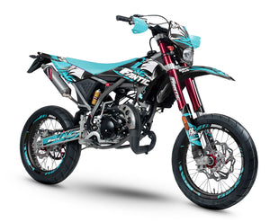 Kit pegatinas Fantic 50cc 2017-2022 Army Runz | pegatinas para moto | personalización 50cc | armysctv