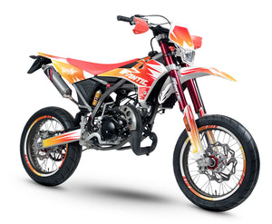 Dekor kit Fantic 50cc 2017-2022 Army Xfast | Motorradaufkleber | Personalisierung 50cc | armysctv