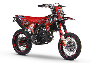 Dekor kit Fantic 50cc 2023-2025 Arigato | Motorradaufkleber | 50cc Personalisierung | armysctv